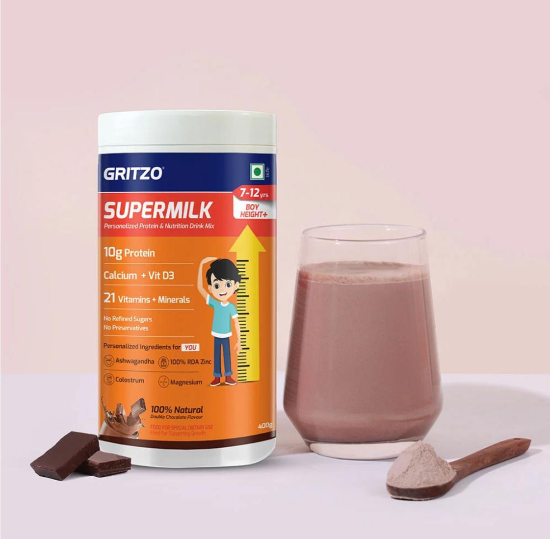 πΊπΌπ·π¬πΉπ΄π°π³π² Height+ for Girl 13+years, Double Chocolate, Height+