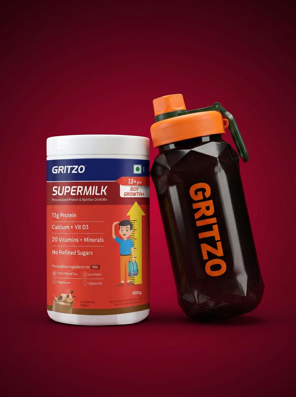 𝑺𝑼𝑷𝑬𝑹𝑴𝑰𝑳𝑲 with GRITZO SHAKER