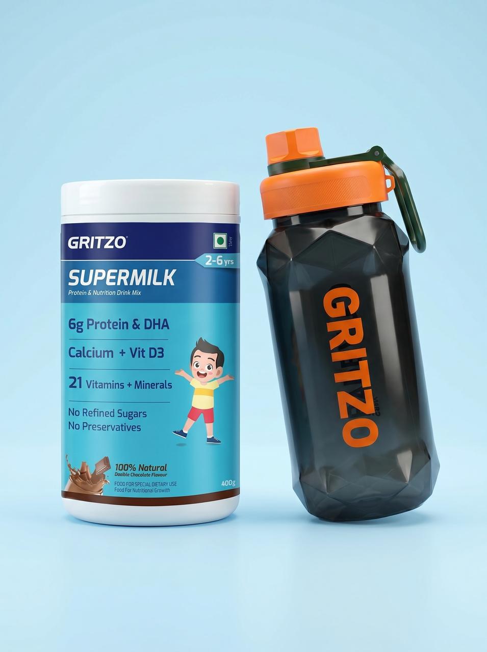 𝑺𝑼𝑷𝑬𝑹𝑴𝑰𝑳𝑲 with GRITZO SHAKER